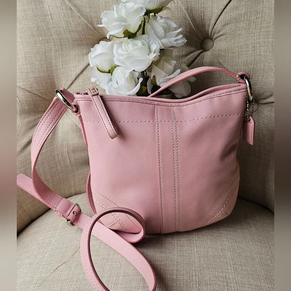 バッグ vintage coach Soho mini Hobo hand bag COACH VINTAGE SOHO MINI SIGNATURE SLIM HOBO 7025 HANDBAG